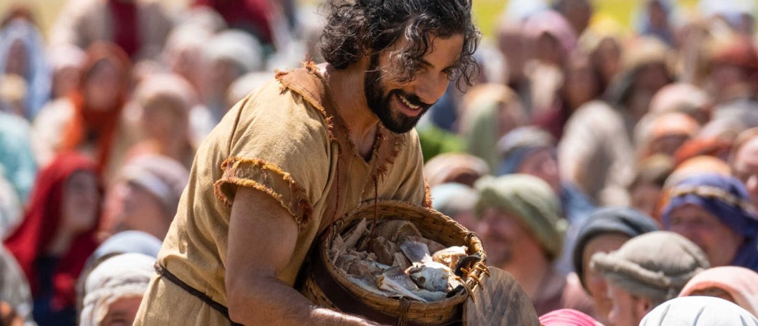 The Chosen Jesus' miracle loaves fish