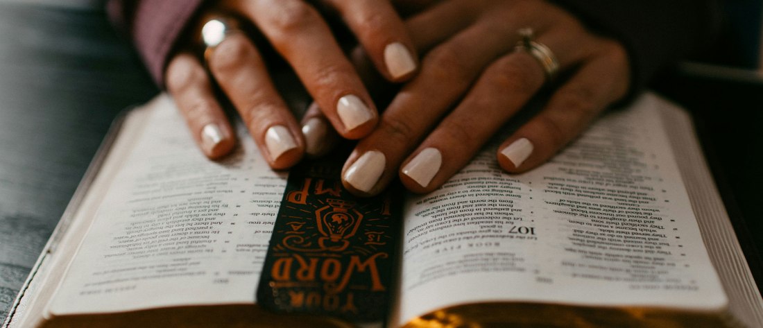 Woman Reading a Bible Matthew 15 Canaanite Woman